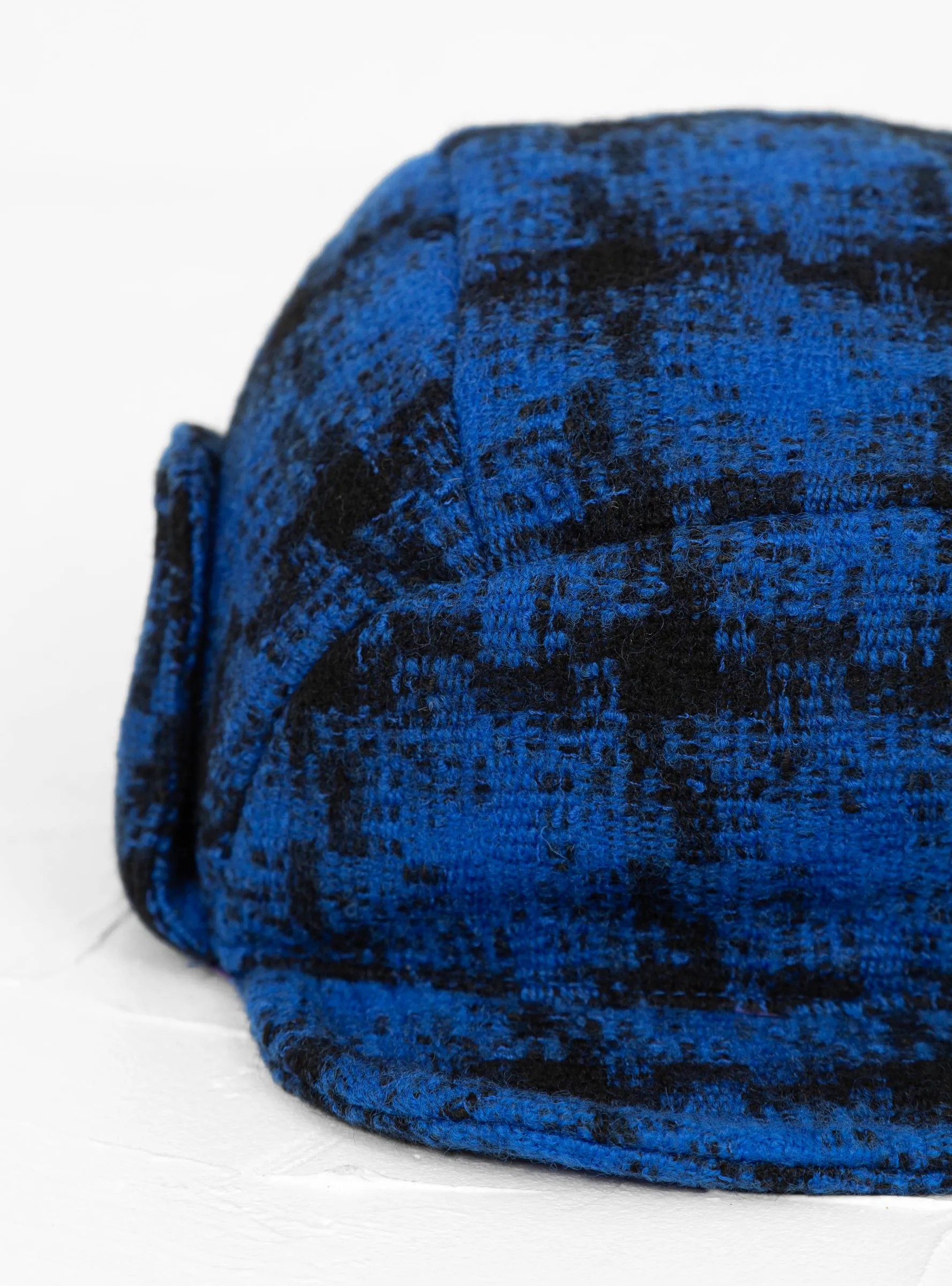 Bird Shooting Cap Blue Check