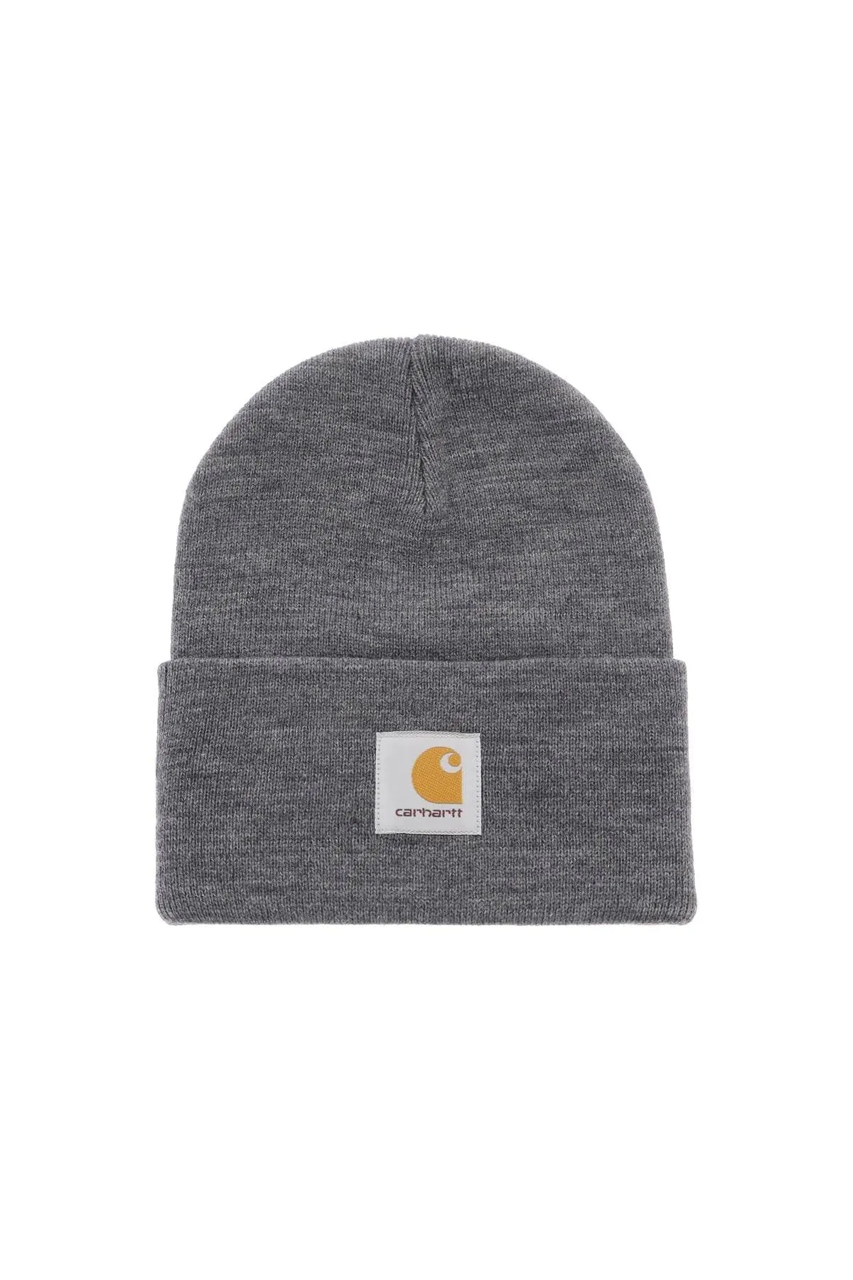 CARHARTT WIP logo patch beanie hat