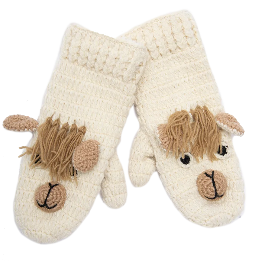 Crochet Pony Mittens