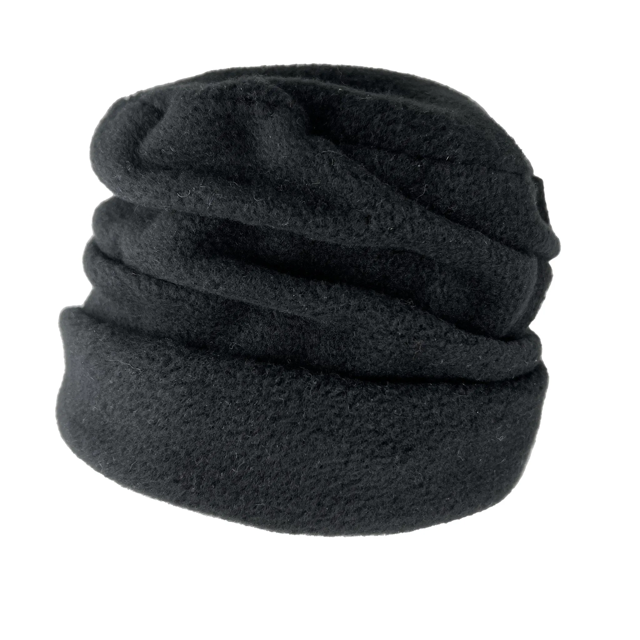 Eva fleece hat - black