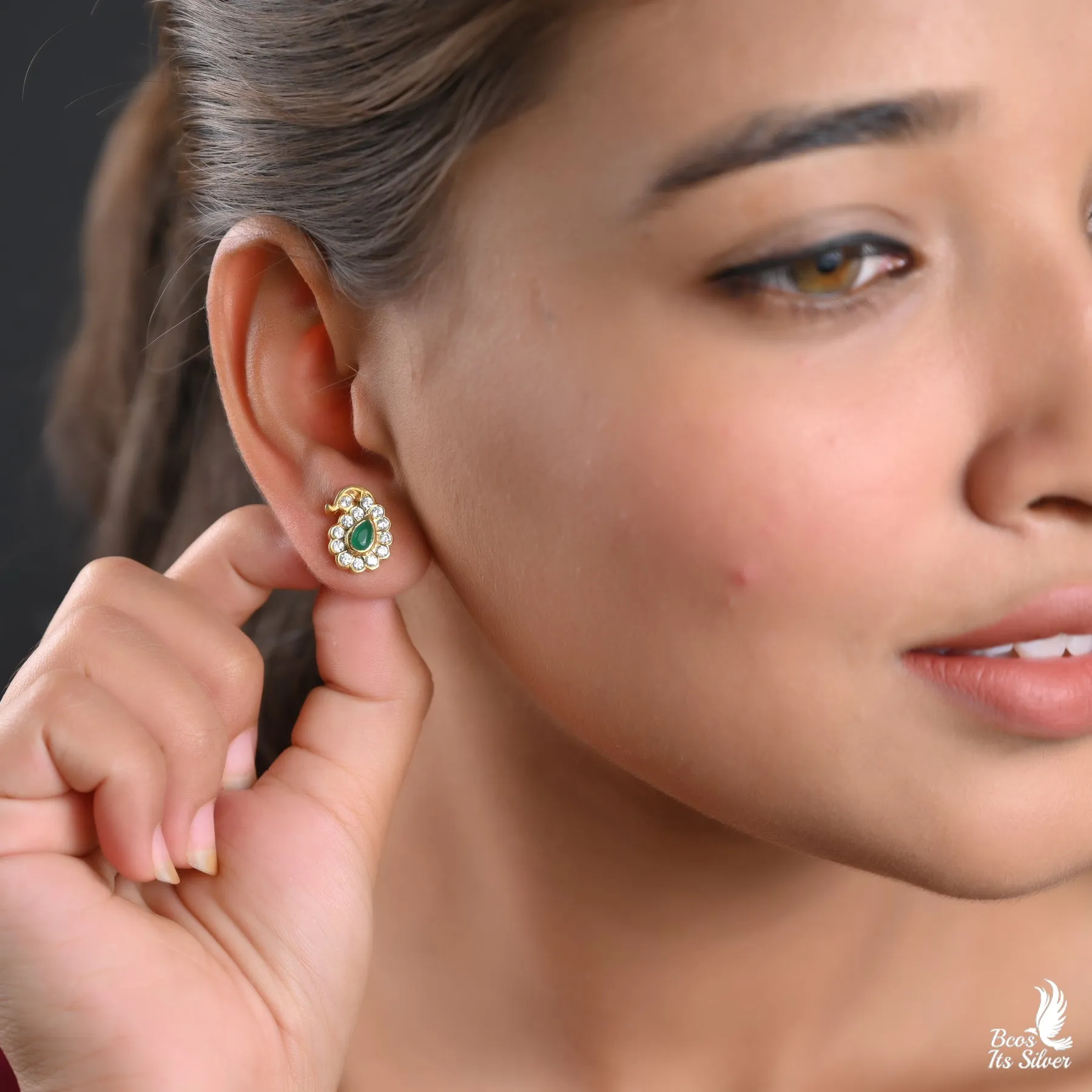 Gold Plated Earstud - 2581