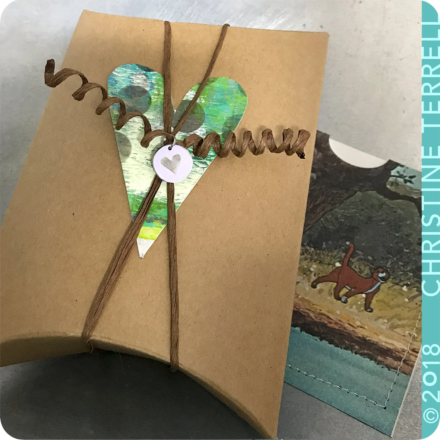 Soft Blues Rex Ray Zero Waste Tin Earrings